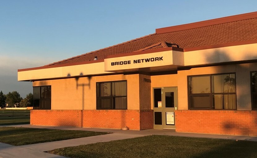 Picture of the front of Bridge Network School